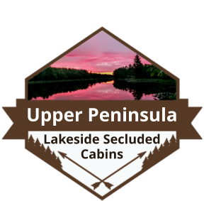 Upper Peninsula Lakeside Secluded Cabins to rent near Crystal Falls MI